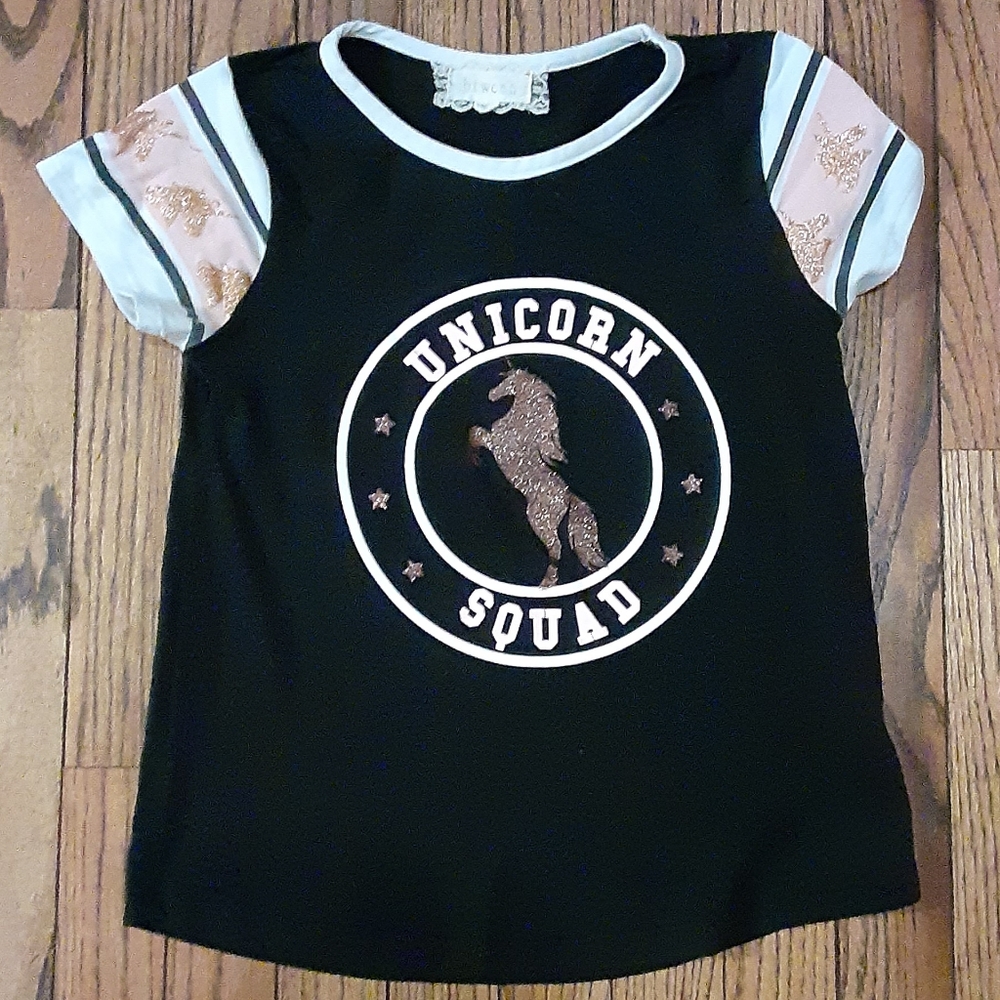 ⭐buy 2 get 1 free⭐ "Unicorn Squad" 🦄 graphic girls tee